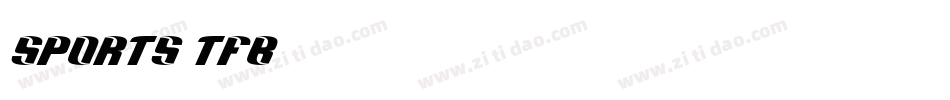 Sports TFB字体转换